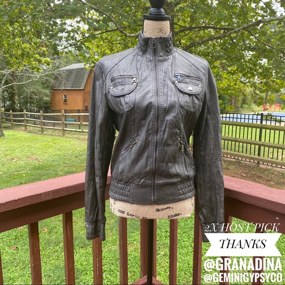 Aldo Jackets & Blazers - ❌SOLD❌ Aldo Vintage Moto Zip Jacket
